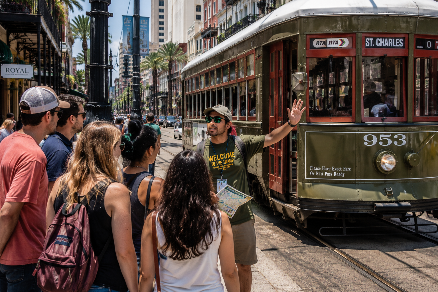 Exploring the Quarter with orientation guide