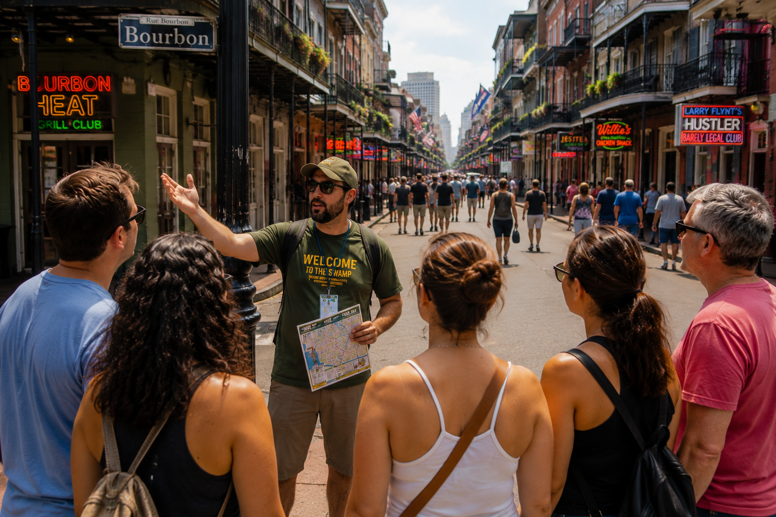 Arriving in New Orleans